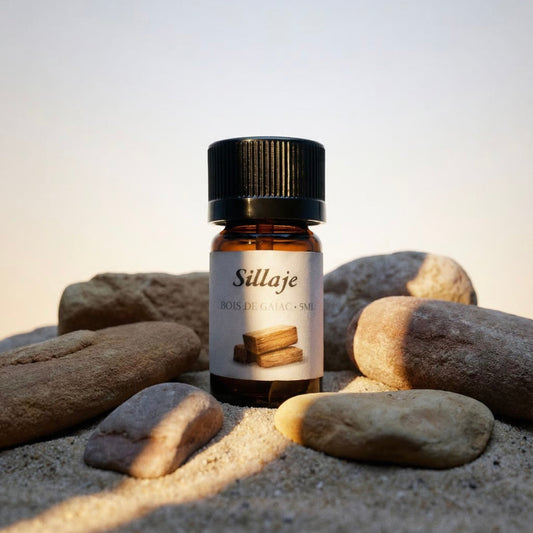 Flacon fragrance bois de gaïac 5ml pour création de parfum