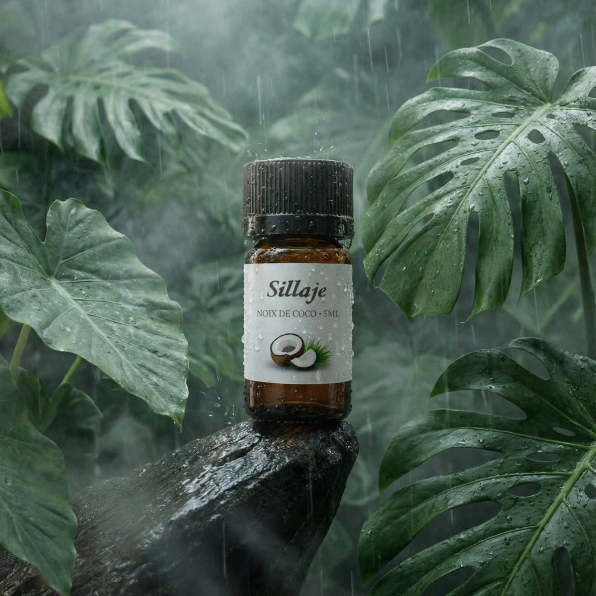 Flacon fragrance noix de coco 5ml pour création de parfum