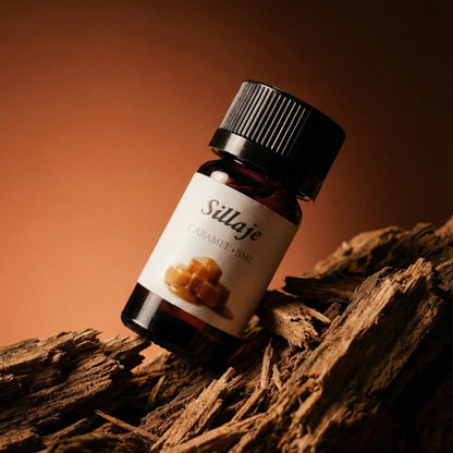 Flacon de fragrance caramel 5 ml pour création de parfum