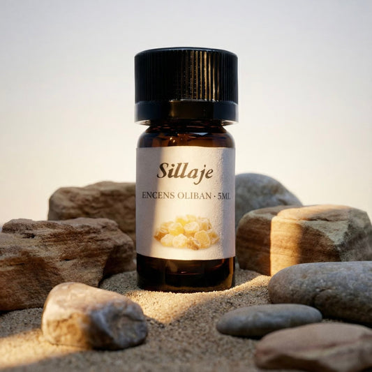 Flacon fragrance encens oliban 5ml pour création de parfum