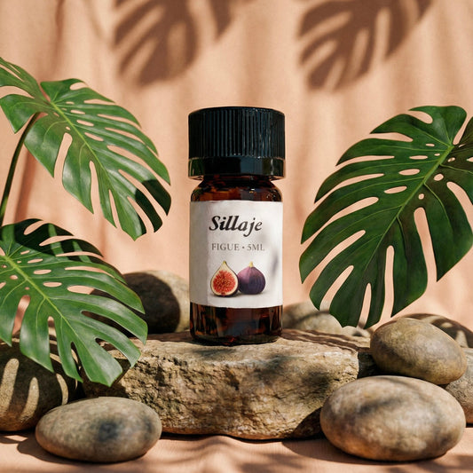 Flacon fragrance figue 5ml pour création de parfum
