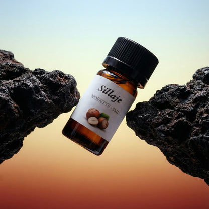 Flacon fragrance noisette 5ml pour création de parfum