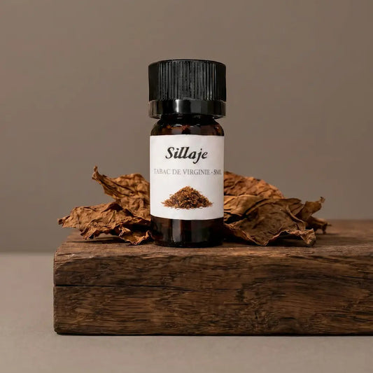 Flacon fragrance tabac de virginie 5ml pour création de parfum